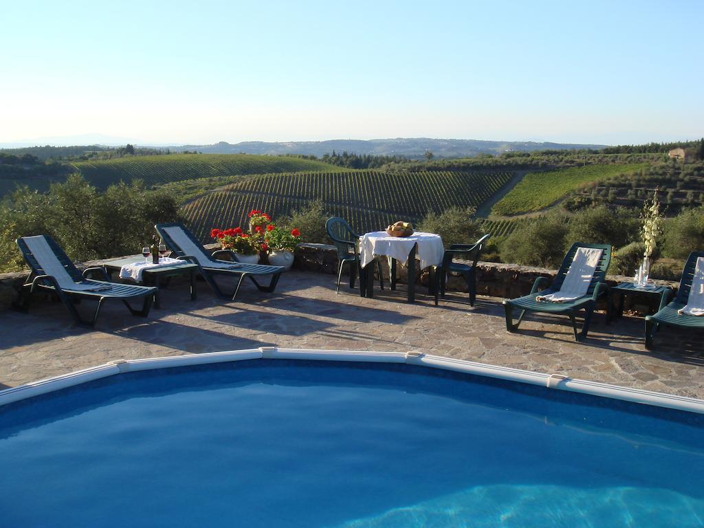 Penzion Podere Patrignone Castellina in Chianti Exteriér fotografie
