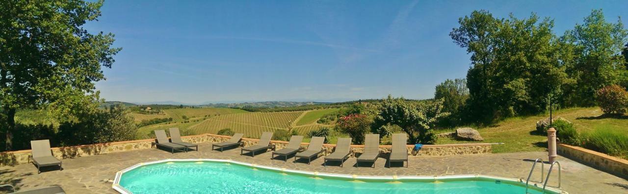 Penzion Podere Patrignone Castellina in Chianti Exteriér fotografie